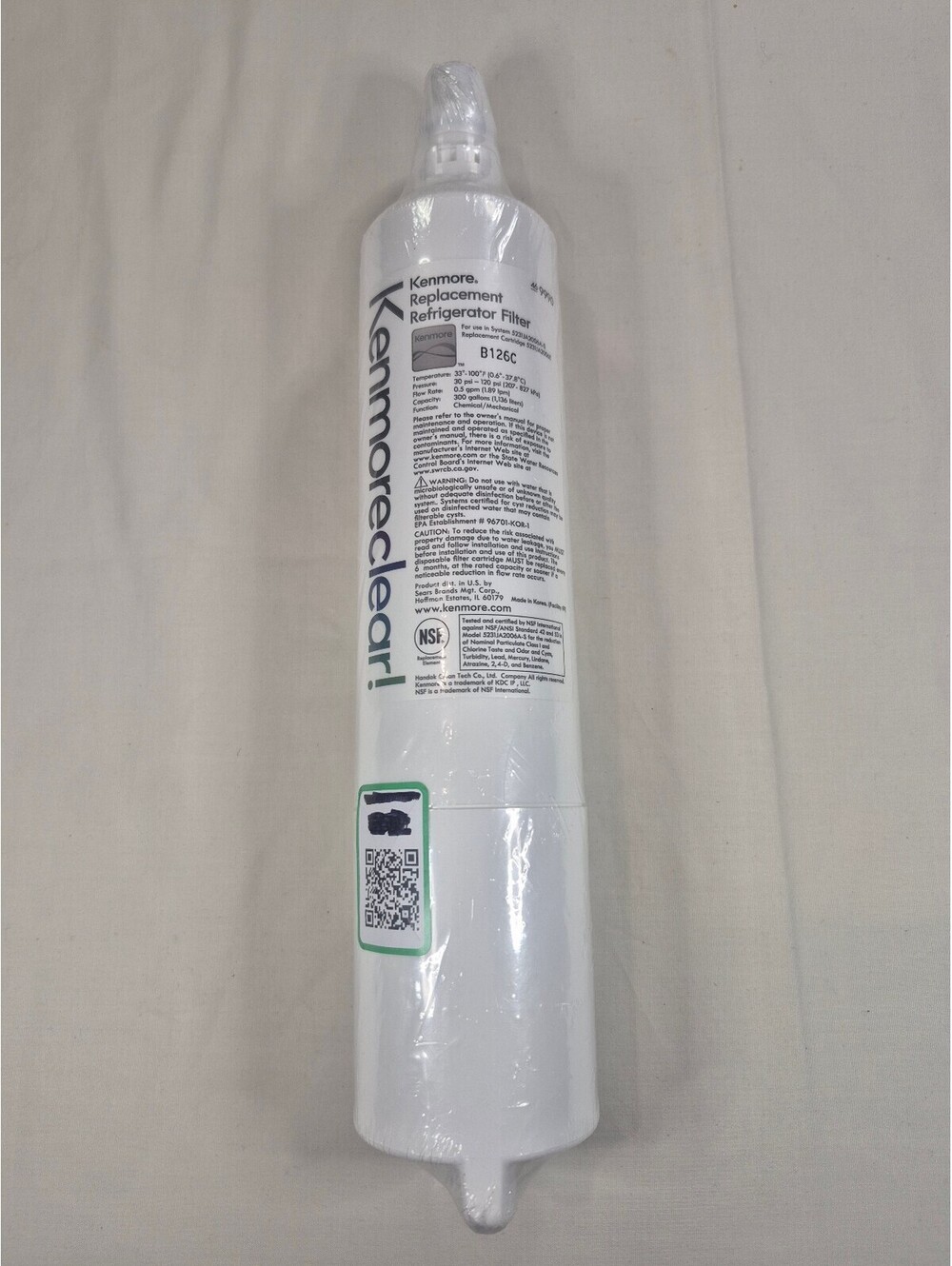 Kenmore 9990, 46-9990 Refrigerator Water Filter